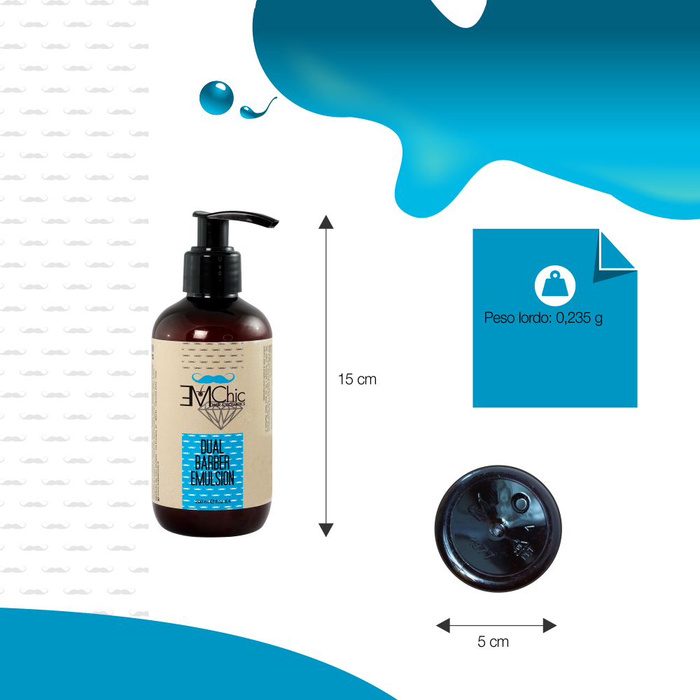 Dual Barber Emulsion